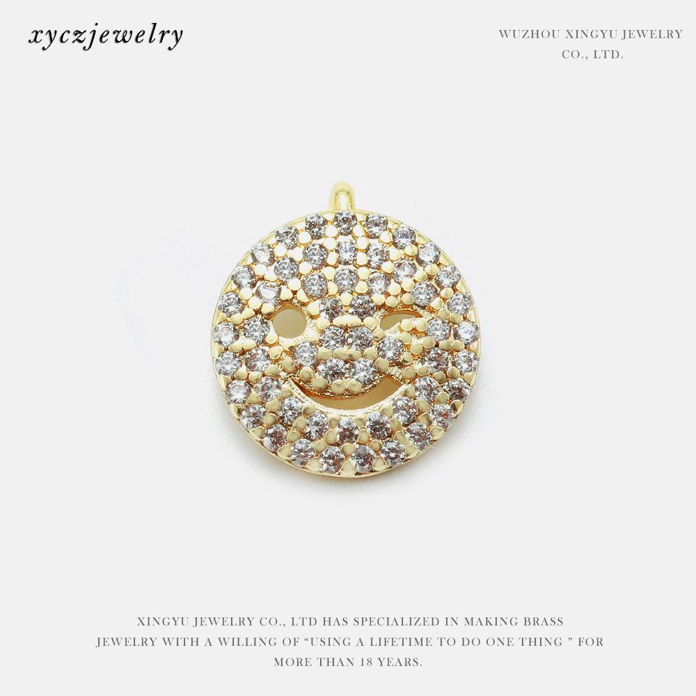 DIY Pingente emoções sorriso feliz XYPJ100467  VENDIDO SEPARADAMENTE