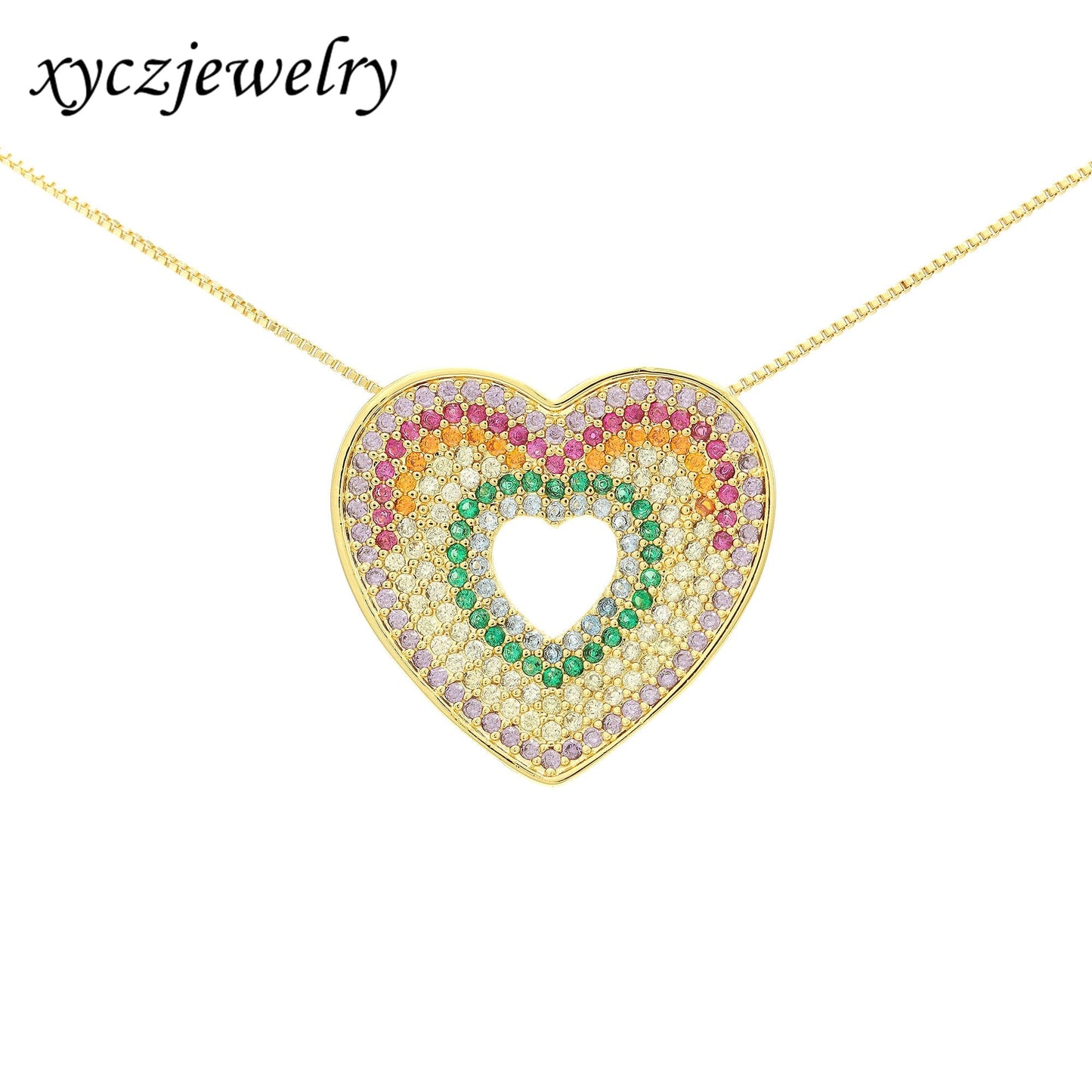 Colar Coração Luxo XYS101128