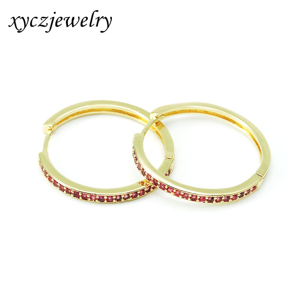 Brinco Argola"M" Fina XYE101748