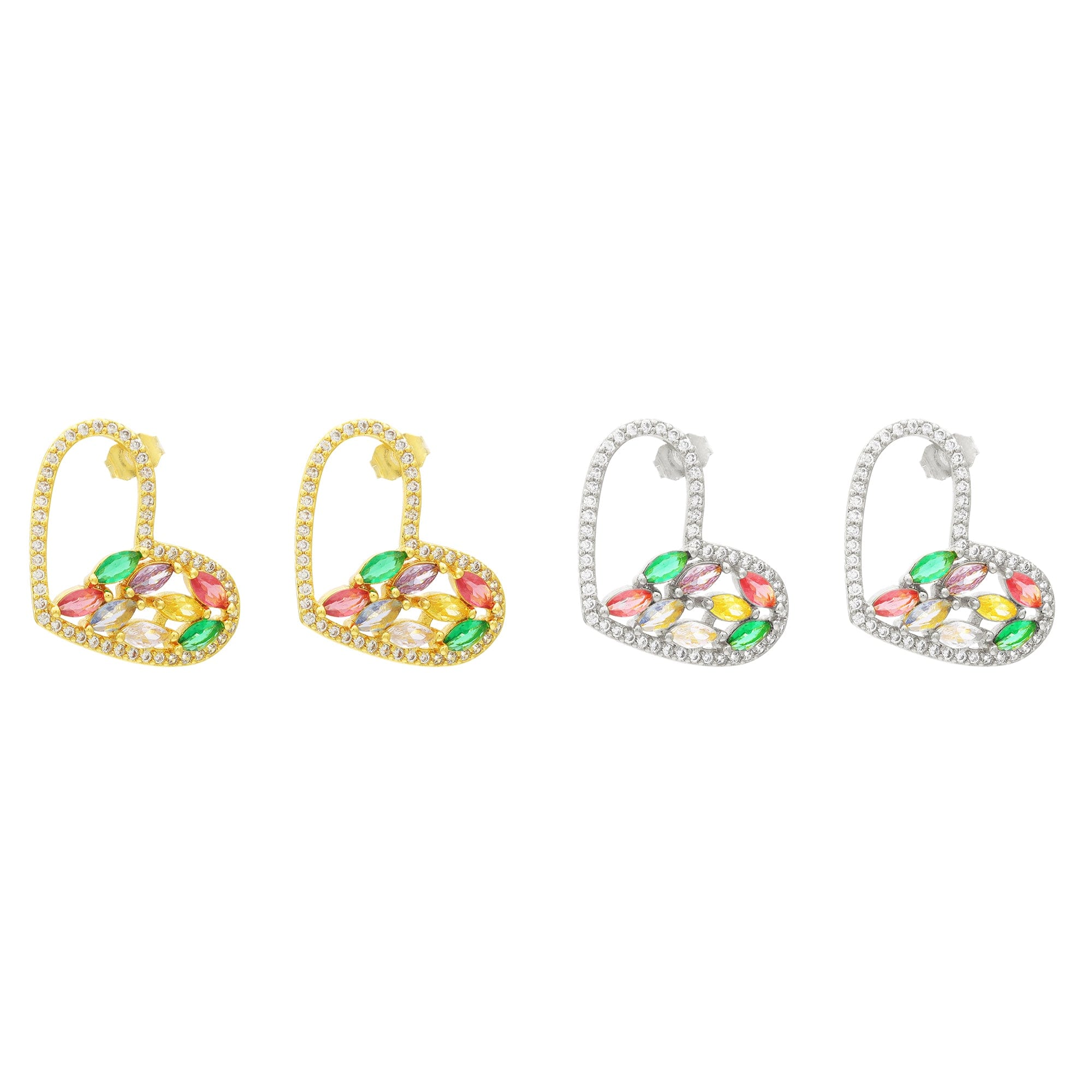 Brinco Coração Charme & Elegância XYE104582 earring– Xingyu