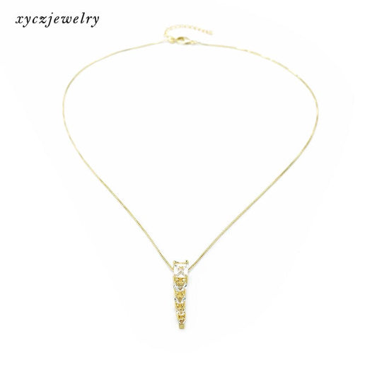 Colar sequência de pedras XYP100954