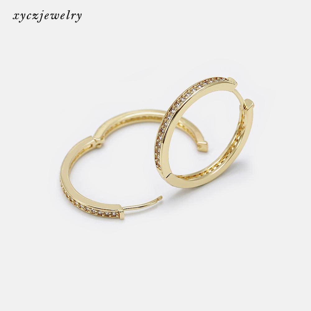 Brinco Argola"M" Fina XYE101748