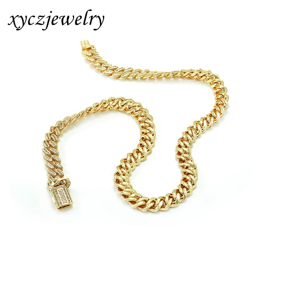 Colar Ice elos cravejados A0024 项链necklace   VENDIDO SEPARADAMENTE