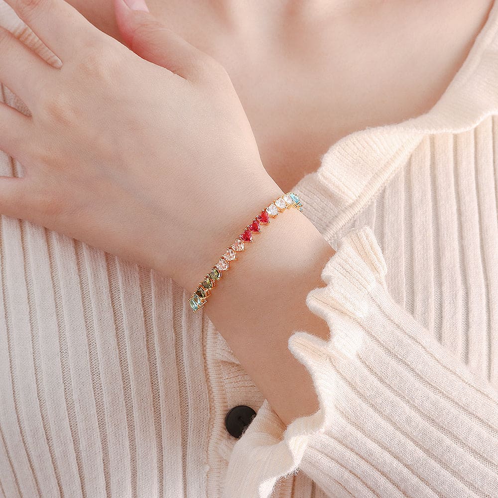 Pulseira Coração Riviera Bracelet  XYH100876