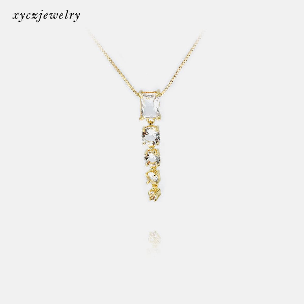 Colar sequência de pedras XYP100954