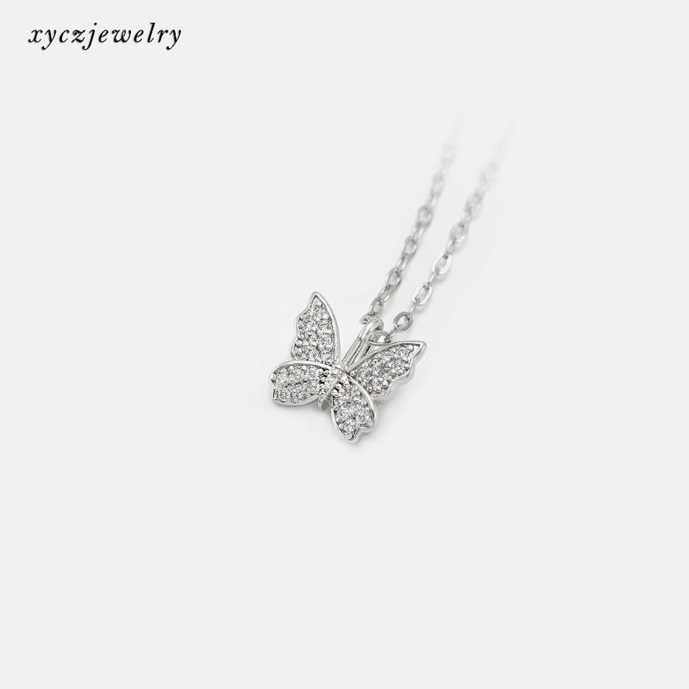 Pingente borboleta cravejado no atacado